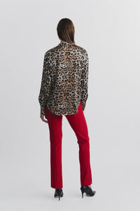 Lindsay Nicholas New York Pants Ally Pant in Classic Red