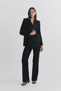 Lindsay Nicholas New York JACKETS Tuxedo Jacket in Black