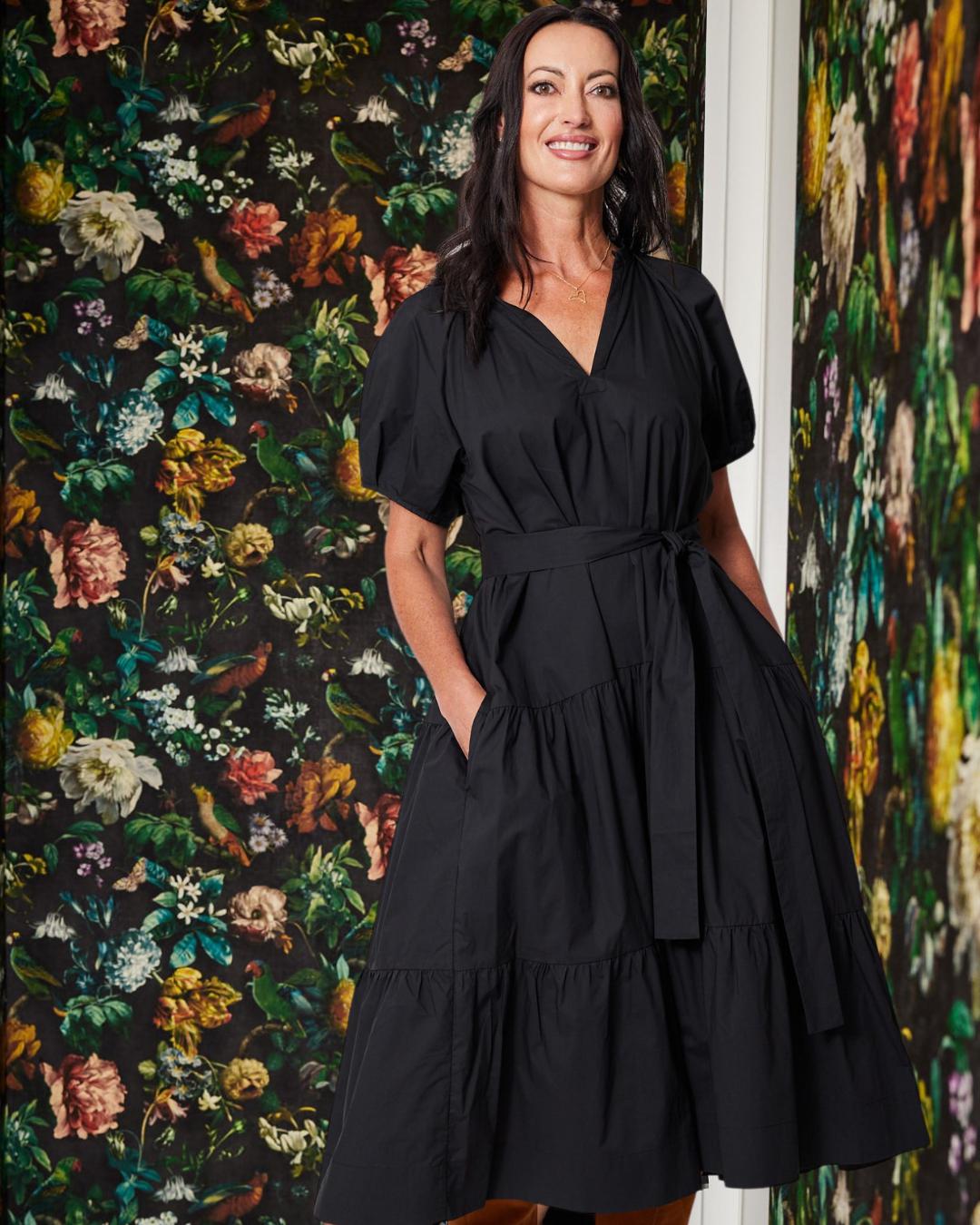 Joan Maxi Dress in Black