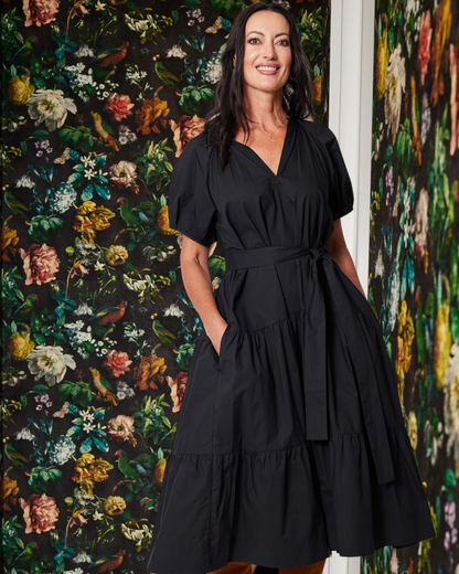 Joan Maxi Dress in Black