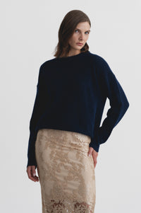 Lindsay Nicholas New York SKIRTS Lace Skirt in Gold