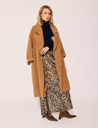 Lindsay Nicholas New York COAT Broadway Coat in Camel