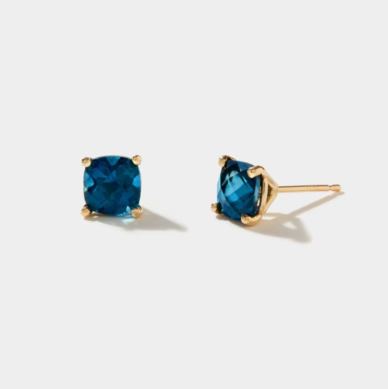 Cove Fine Jewelry Earrings Tide | Cape Cod | London Blue Topaz