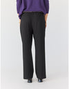 Lindsay Nicholas New York Apparel & Accessories Faux Rise Pant in Black
