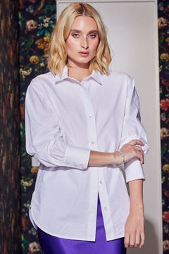 Marcia Oversized Shirt in White