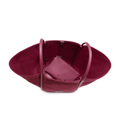 X-Nihilo x West 14th Fifth Avenue Tote Bag in Burgundy