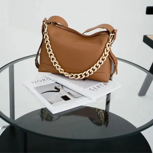 X-Nihlio Handbags bags X-NIHILO Rhode Bag in Tan