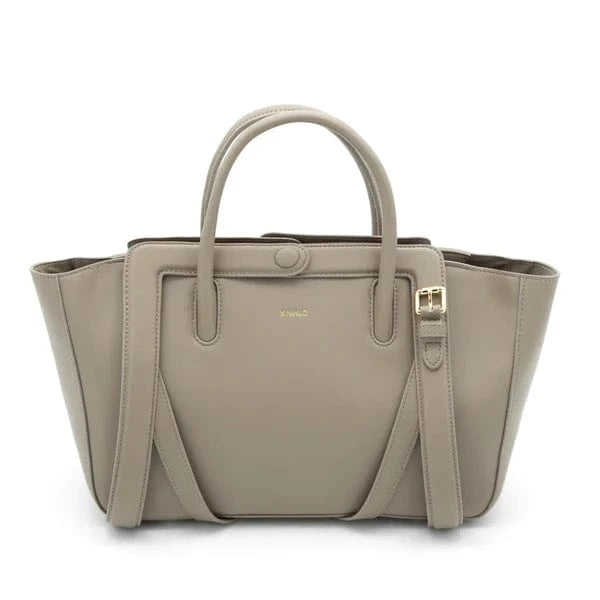 X-Nihlio Handbags bags X-NIHILO Number 5 Bag in Taupe