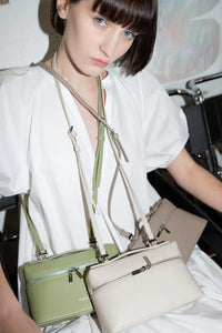 X-Nihlio Handbags bags Number 2 Bag in Ivory White