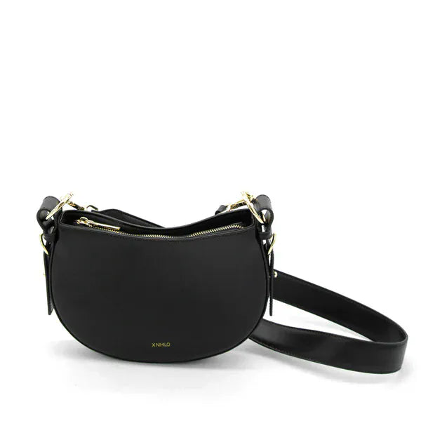 X-Nihlio Handbags bags Lune Bag in Black