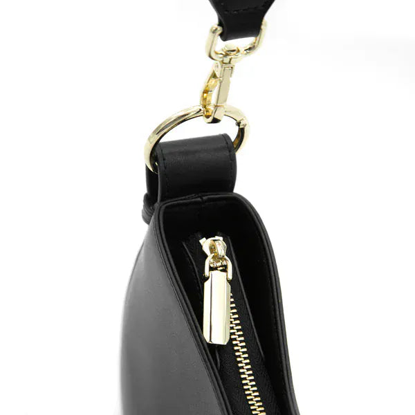 X-Nihlio Handbags bags Lune Bag in Black