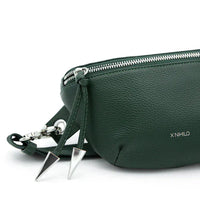 X-Nihlio Handbags bags City Bag in Dark Green
