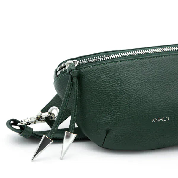 X-Nihlio Handbags bags City Bag in Dark Green