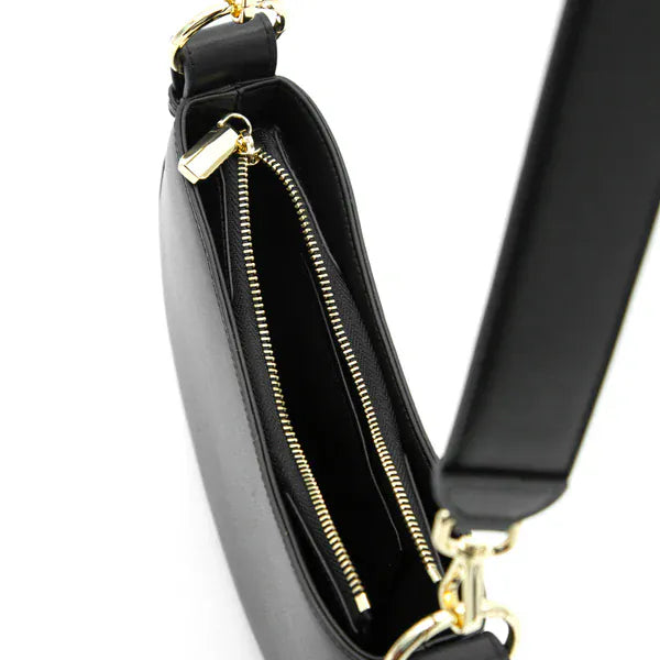 X-Nihlio Handbags bags Lune Bag in Black