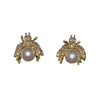 Stephanie Browne Jewellery Bumble Bee Earring in Gold