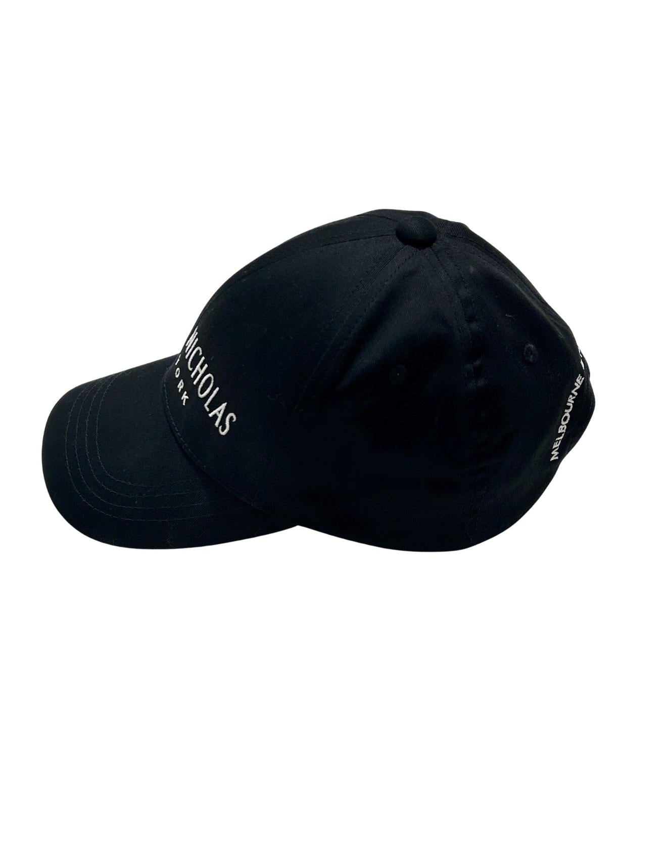 Black Logo Cap