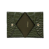 X-Nihlio Handbags bags Carla Card Holder in Olive