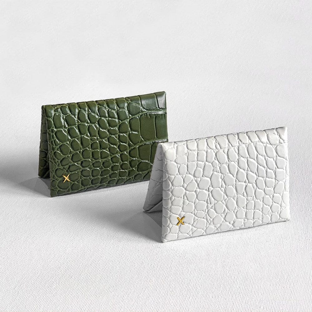 X-Nihlio Handbags bags Carla Card Holder in Milk