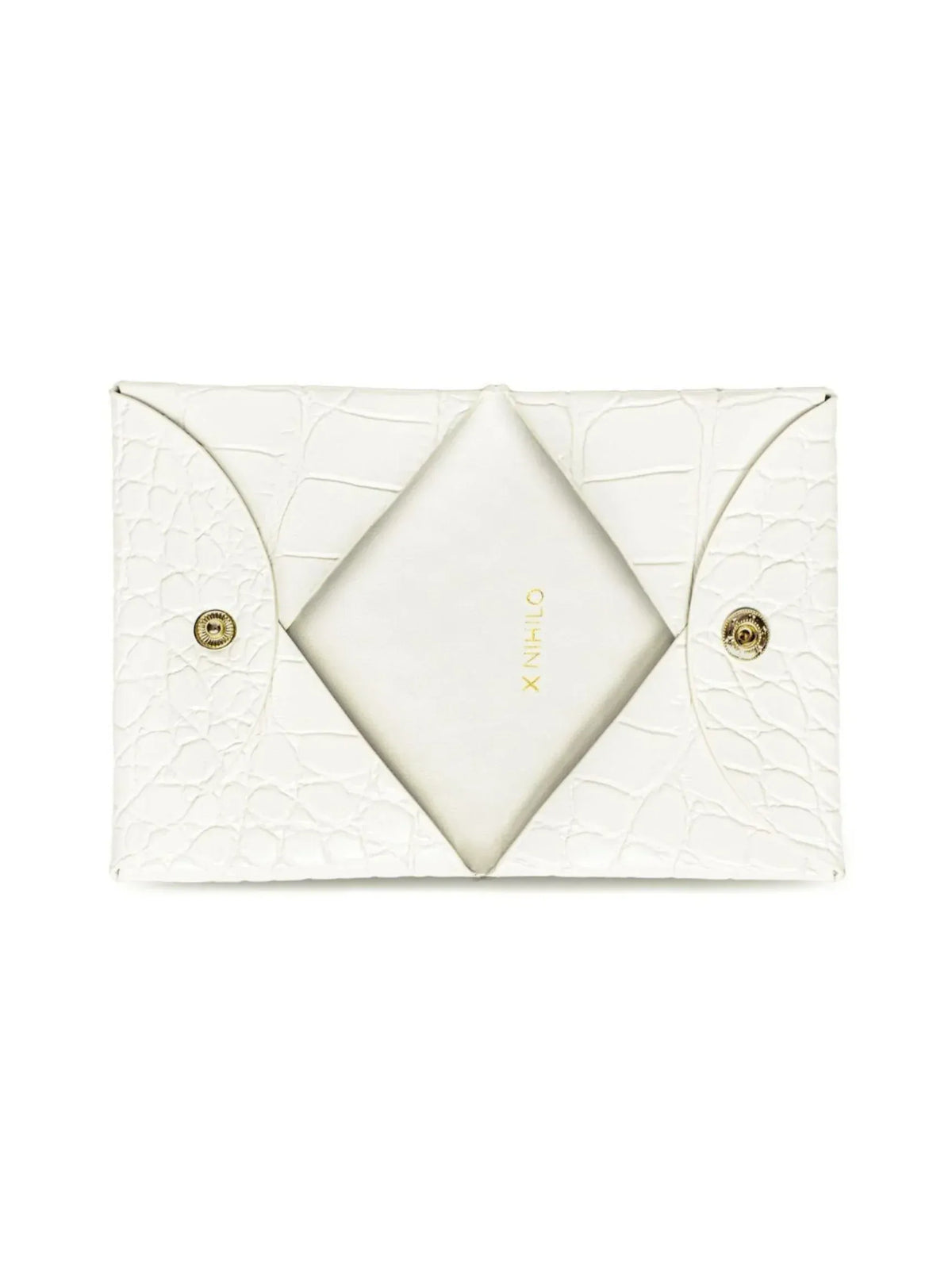 X-Nihlio Handbags bags Carla Card Holder in Milk