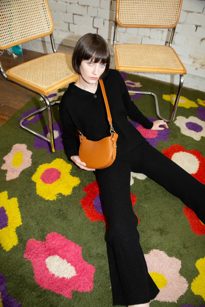 X-Nihlio Handbags bags Lune Bag in Windsor Tan