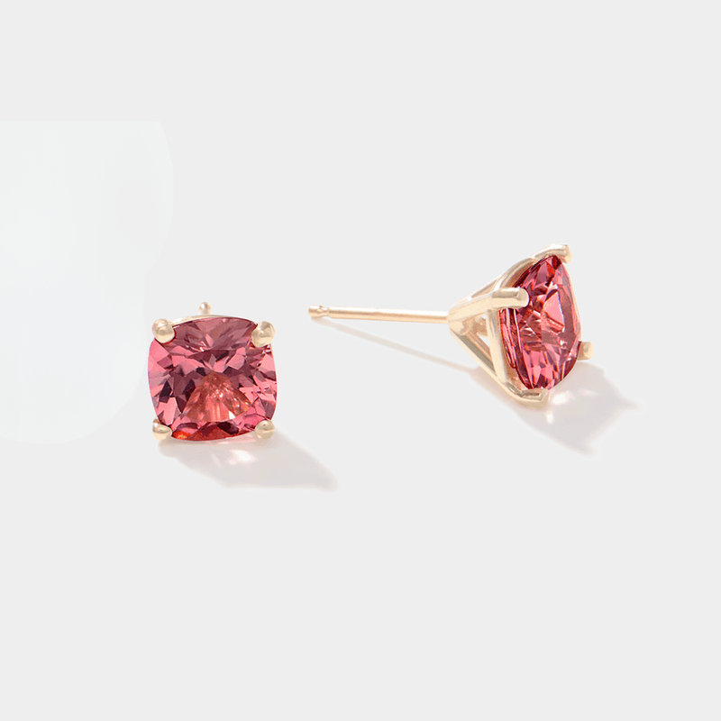 Cove Fine Jewelry Earrings Tide | Pink Tourmaline Earrings | Nantucket Red