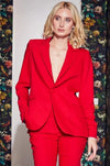 Lindsay Nicholas New York JACKETS Elizabeth Jacket in Classic Red