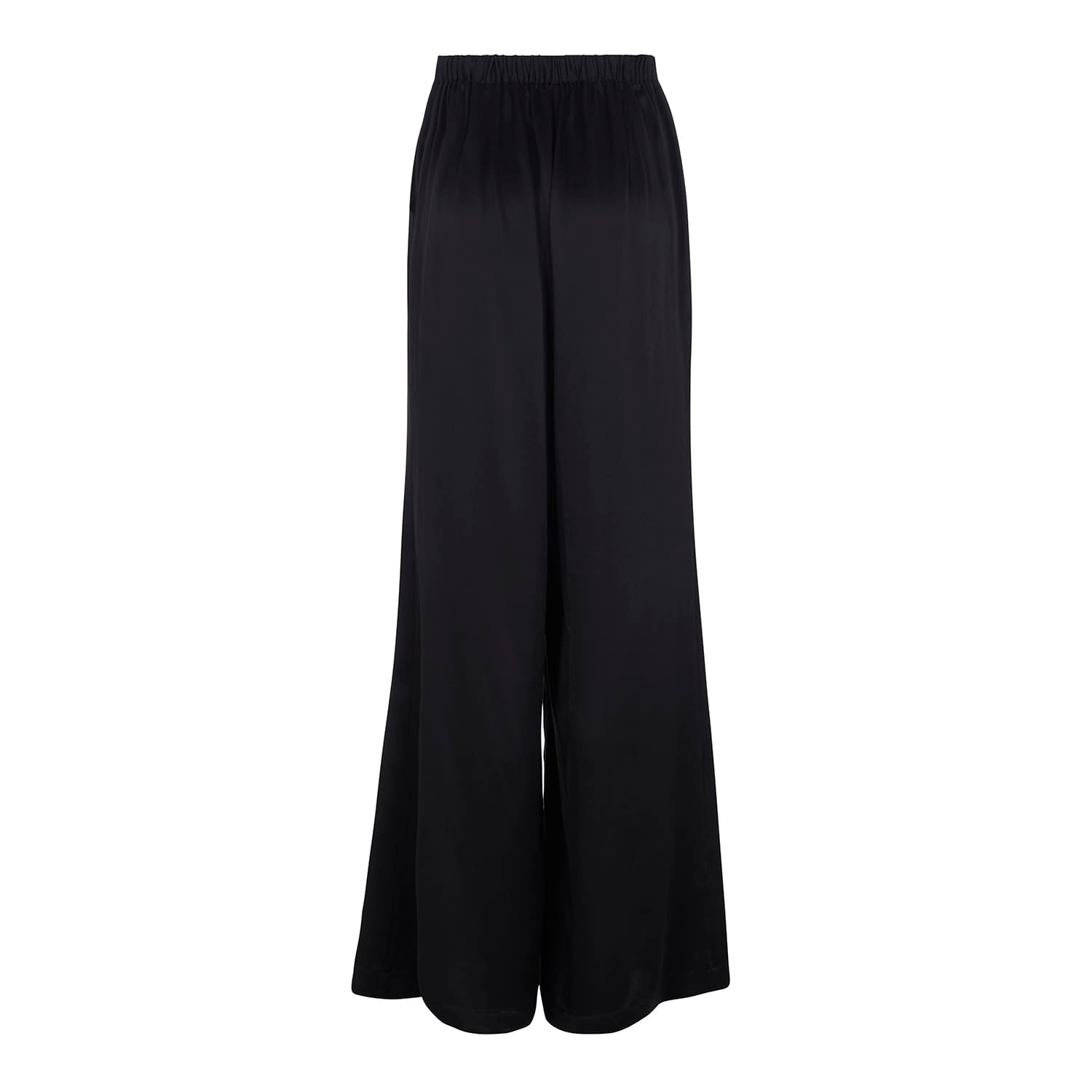 Lindsay Nicholas New York Pants Palazzo Pants in Black Silk