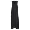 Lindsay Nicholas New York DRESS Maxi Dress in Black Silk