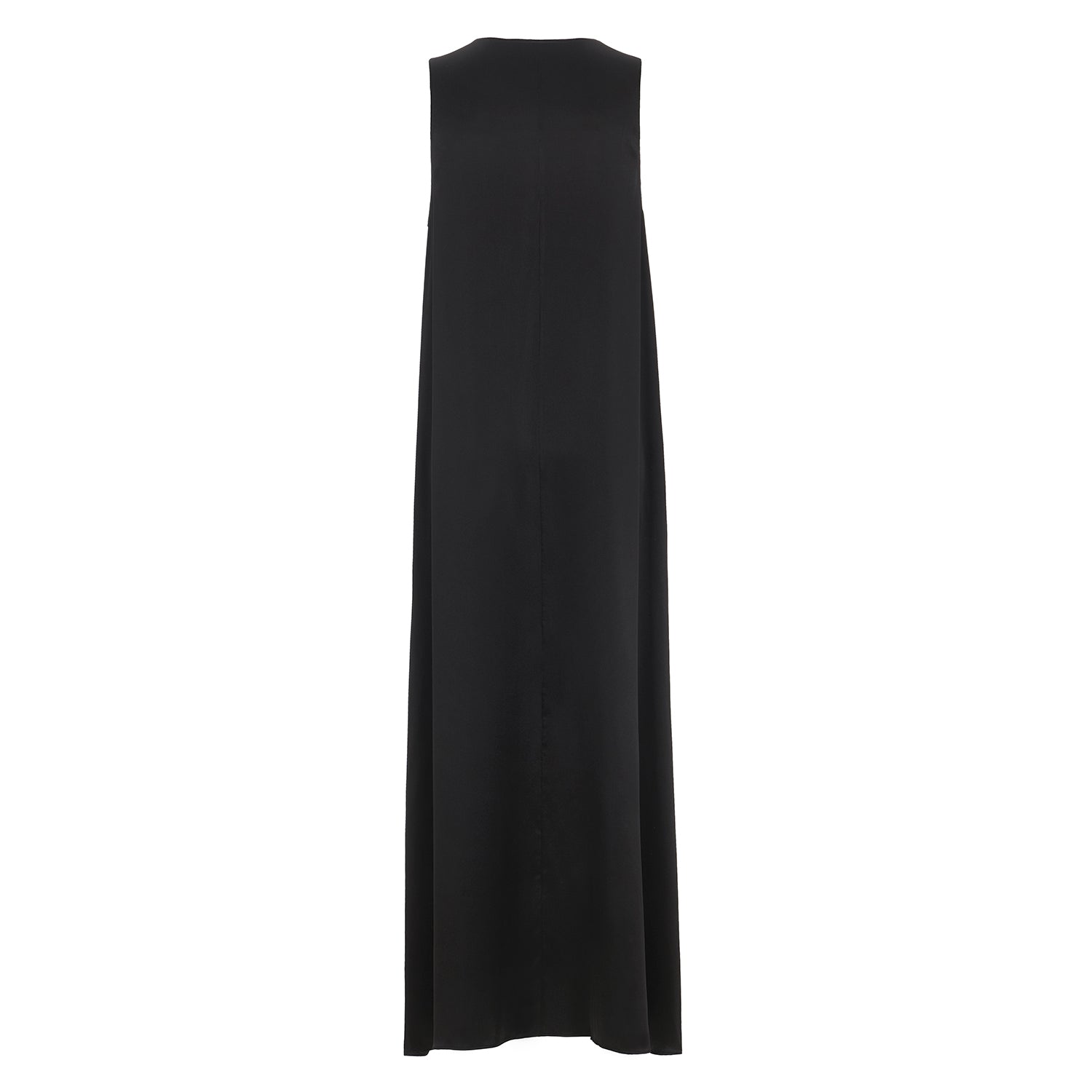 Maxi Dress in Black Silk - Women's Luxury Dresses – Lindsay Nicholas ...