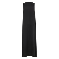 Lindsay Nicholas New York DRESS Maxi Dress in Black Silk