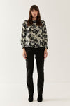 Lindsay Nicholas New York Elizabeth Trouser in Black Tropical Weight Wool