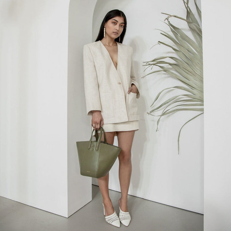 X-Nihlio Handbags bags X-NIHILO Mini Eight Bag in Khaki