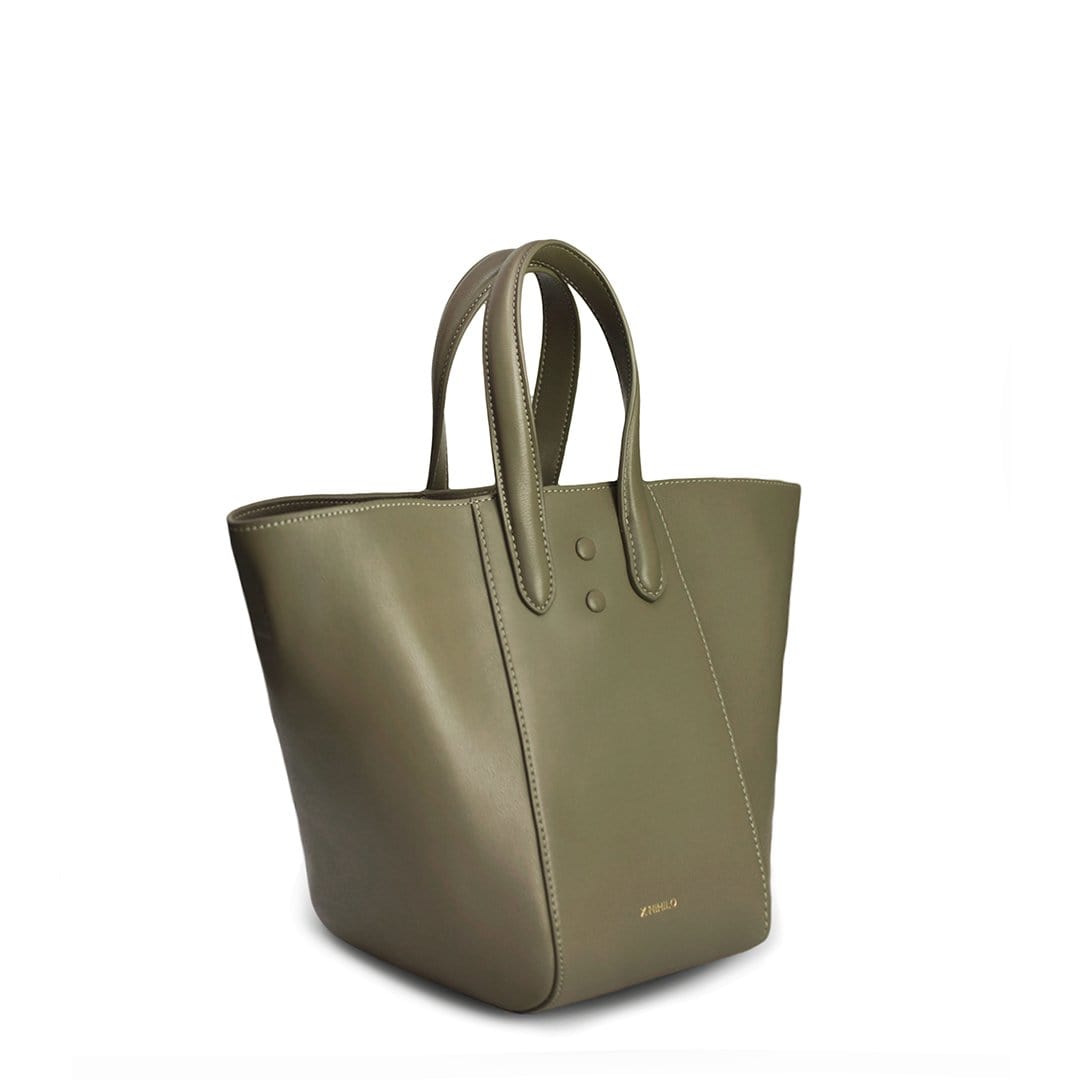 X-Nihlio Handbags bags X-NIHILO Mini Eight Bag in Khaki