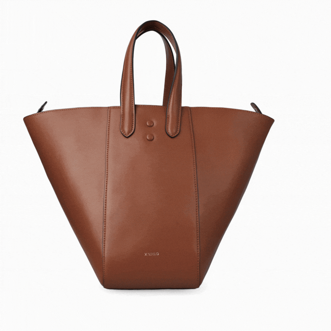 X-Nihlio Handbags bags X-Nihilo Mini Eight Bag in Tan