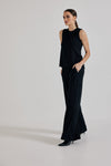 Lindsay Nicholas New York Pants Disco Glitter Pant in Black
