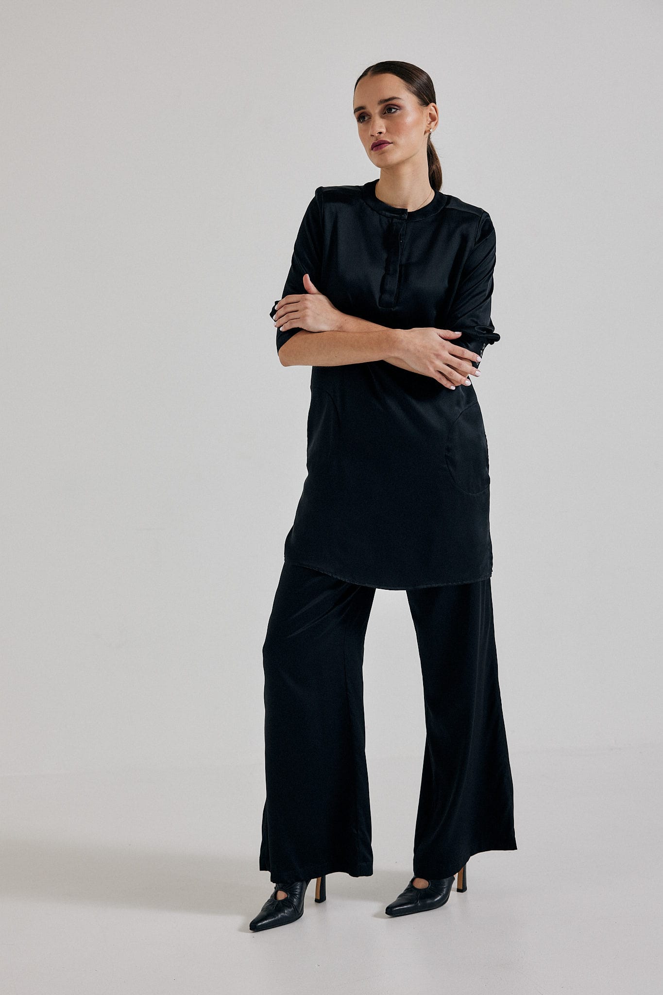 Lindsay Nicholas New York pants Freya Pant in Black
