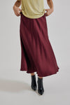 Lindsay Nicholas New York midi Duchess Skirt in Mens Necktie