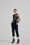 Lindsay Nicholas New York Pants Maverick Drop Crotch Pant in Midnight