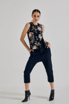 Lindsay Nicholas New York Pants Maverick Drop Crotch Pant in Midnight