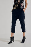 Lindsay Nicholas New York Pants Maverick Drop Crotch Pant in Midnight