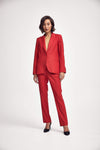 Lindsay Nicholas New York Pants Elizabeth Trouser in Classic Red