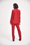 Lindsay Nicholas New York Pants Elizabeth Trouser in Classic Red