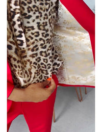 Lindsay Nicholas New York Pants Elizabeth Trouser in Classic Red
