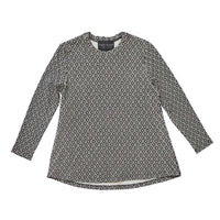 Lindsay Nicholas New York Shirts & Tops Crew Neck in Cream Casino Viscose